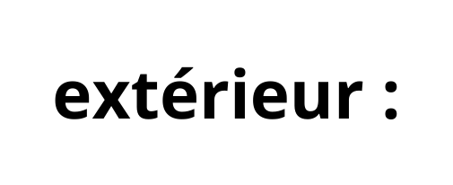 extérieur